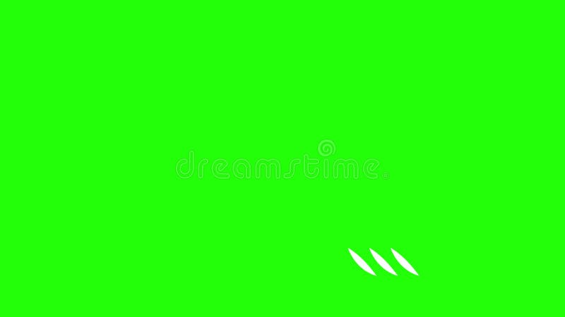 éléments de forme de trait graphiques de mouvement avec écran vert. éléments d'animation flash fx. éléments d'énergie flash fx. illustration libre de droits