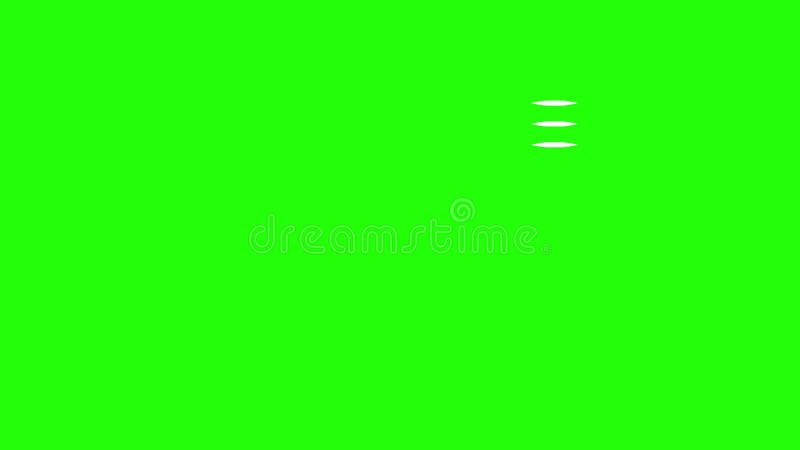 éléments de forme de trait graphiques de mouvement avec écran vert. éléments d'animation flash fx. éléments d'énergie flash fx. illustration libre de droits