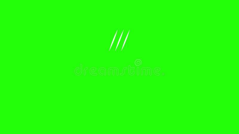 éléments de forme de trait graphiques de mouvement avec écran vert. éléments d'animation flash fx. éléments d'énergie flash fx. illustration libre de droits