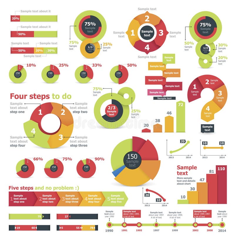 Éléments infographic de vecteur illustration stock Éléments infographic de vecteur illustration stock