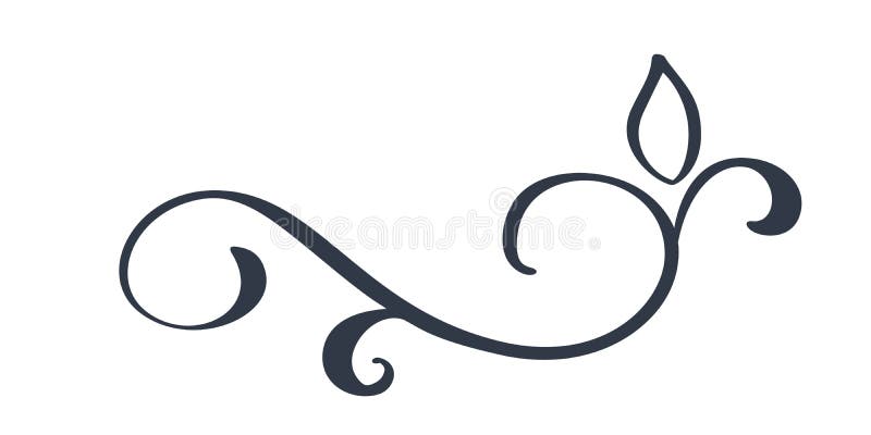 Éléments tirés par la main de concepteur de calligraphie de séparateur de flourish de frontière Illustration de mariage de vintag illustration libre de droits Éléments tirés par la main de concepteur de calligraphie de séparateur de flourish de frontière Illustration de mariage de vintag illustration libre de droits