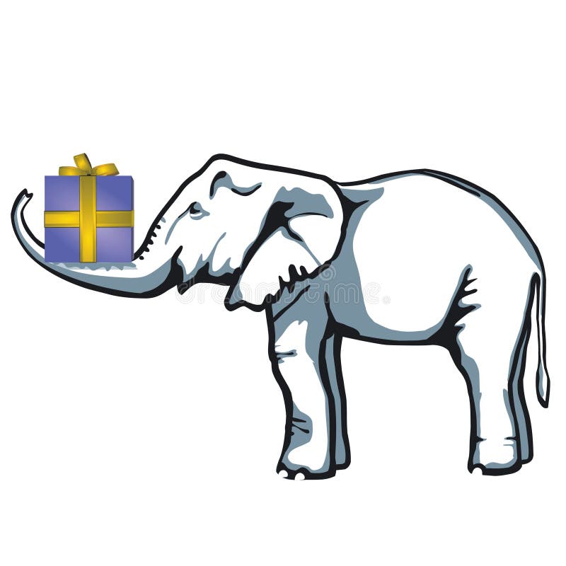 Elephant present, dekor elephant, gift. Elephant present, dekor elephant, gift