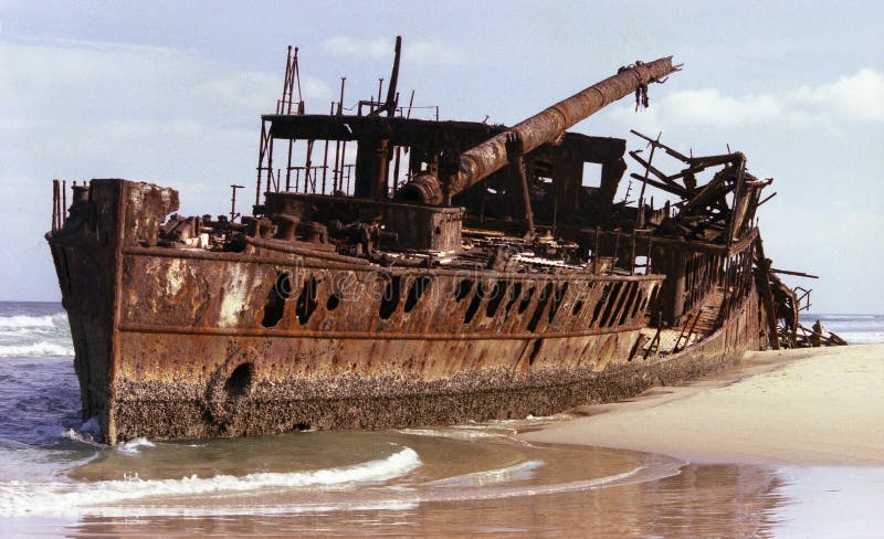 Épave de bateau photo libre de droits Épave de bateau photo libre de droits