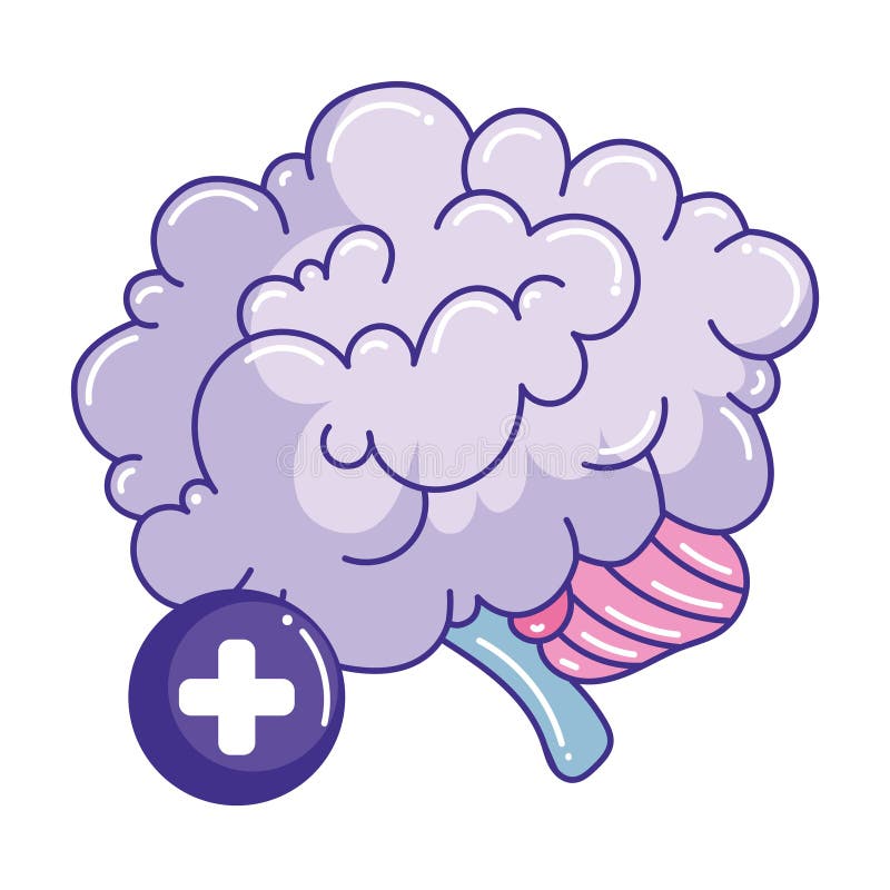 épilepsie cérébrale illustration stock