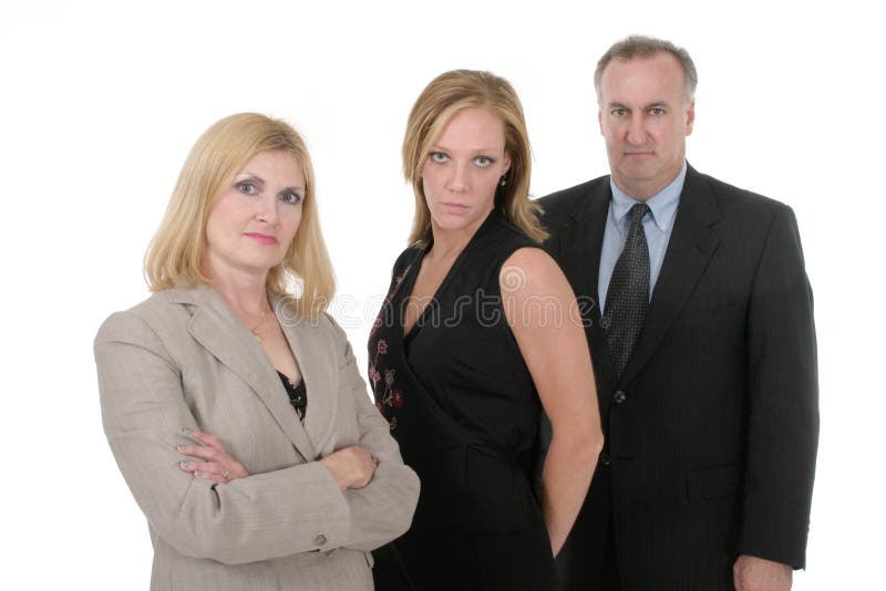Équipe pour trois personnes 4 d'affaires photos libres de droits Équipe pour trois personnes 4 d'affaires photos libres de droits