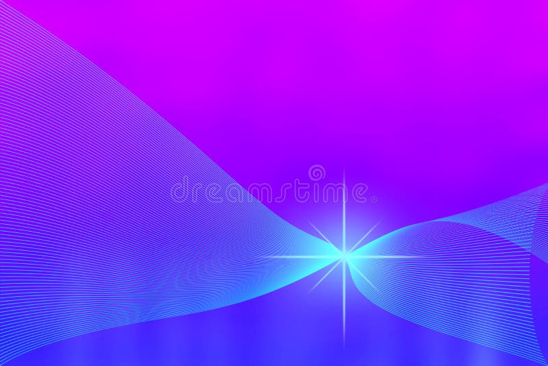 Étincelle brillante et maille incurvée à l'arrière-plan bleu et pourpre brouillé image stock Étincelle brillante et maille incurvée à l'arrière-plan bleu et pourpre brouillé image stock