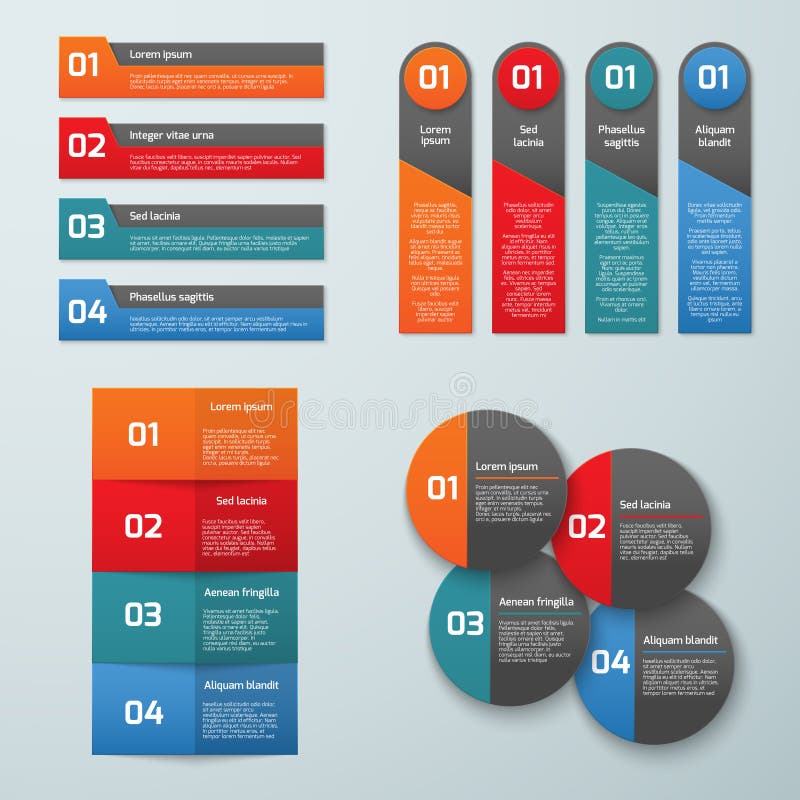 Étiquettes facultatives minimalistes Ensemble de vecteur de modules de programme d'option illustration stock Étiquettes facultatives minimalistes Ensemble de vecteur de modules de programme d'option illustration stock