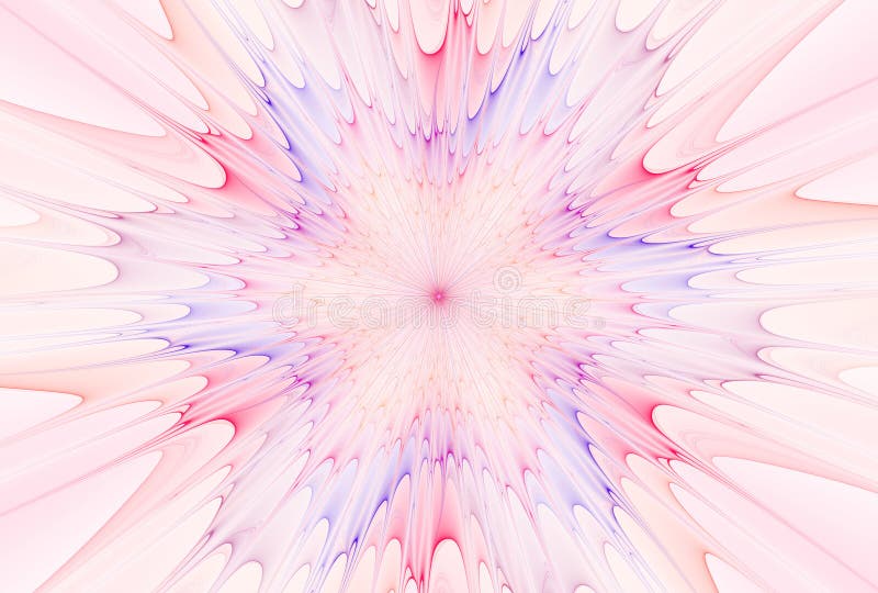 Étoile d'explosion de fractale avec le lustre et les lignes illustration de vecteur Étoile d'explosion de fractale avec le lustre et les lignes illustration de vecteur