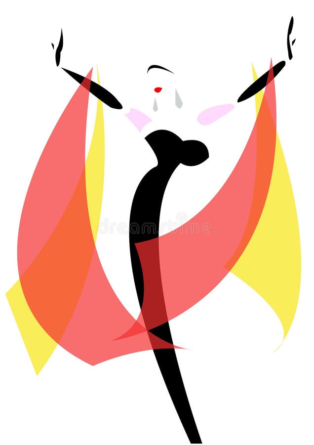 Étoile de diva illustration de vecteur Étoile de diva illustration de vecteur