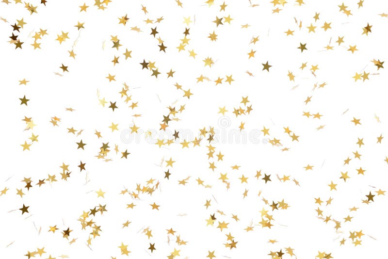 Étoiles d'or images libres de droits