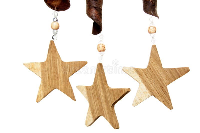 Étoiles en bois photographie stock Étoiles en bois photographie stock