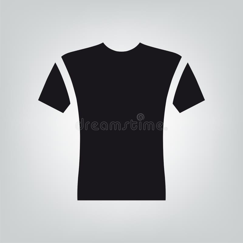 Ícone curto do t-shirt da luva ilustração do vetor Ícone curto do t-shirt da luva ilustração do vetor