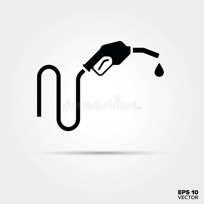 Ícone de bomba de gasolina ilustração royalty free
