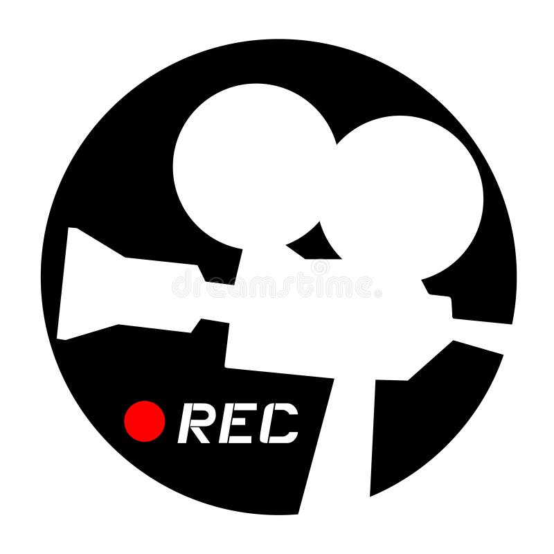 Ícone de câmara ilustração do vetor