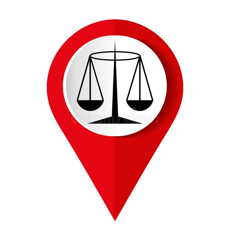 Ícone da escala Justiça Preta sobre fundo branco Ilustração vetorial ilustração do vetor Ícone da escala Justiça Preta sobre fundo branco Ilustração vetorial ilustração do vetor