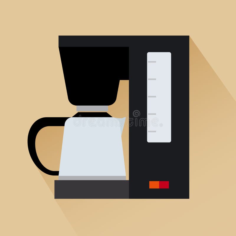 Ícone de máquina de café expresso ilustração royalty free