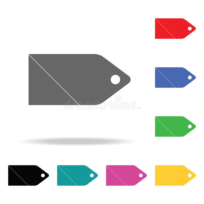 ícone da Web do preço Elementos em multi ícones coloridos para apps móveis do conceito e da Web Ícones para o projeto do Web site ilustração royalty free ícone da Web do preço Elementos em multi ícones coloridos para apps móveis do conceito e da Web Ícones para o projeto do Web site ilustração royalty free