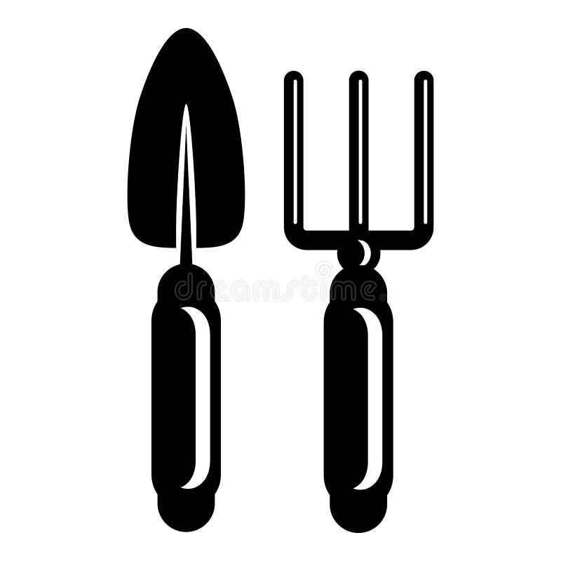 Garden tools icon. Simple illustration of garden tools vector icon for web. Garden tools icon. Simple illustration of garden tools vector icon for web