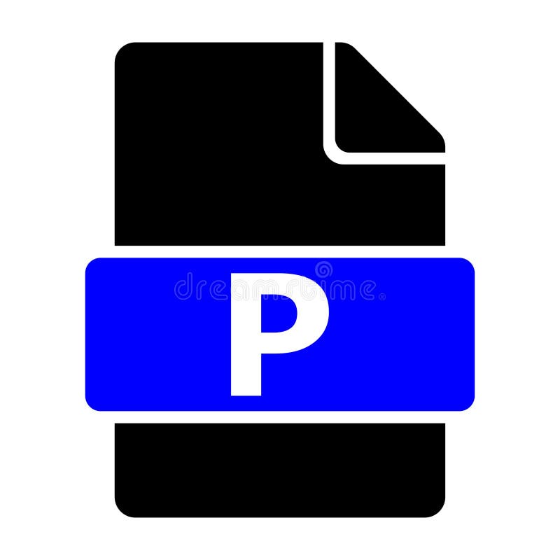 ícone de formato do editor de arquivos ilustração royalty free