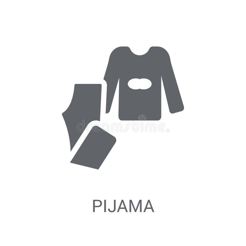 Ícone de Pijama ilustração royalty free Ícone de Pijama ilustração royalty free