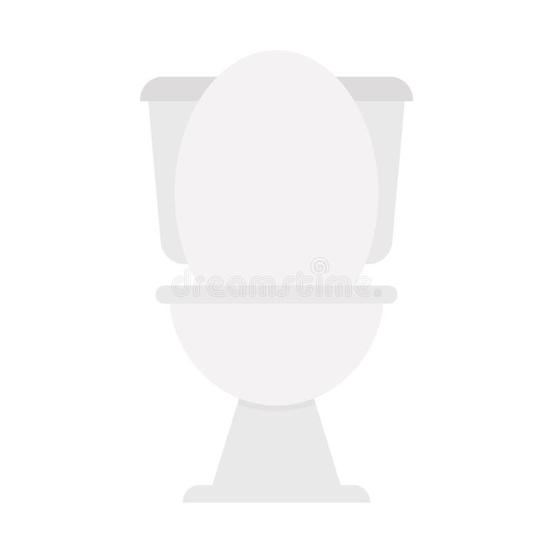 ícone de vetor plano do banheiro que pode facilmente modificar ou editar ilustração stock