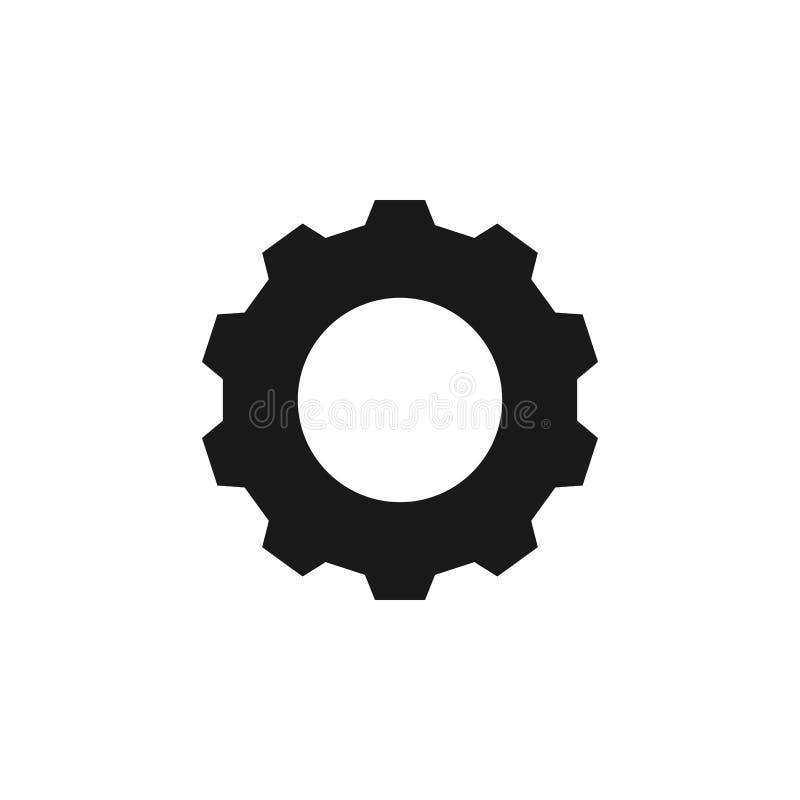ícone do ajuste da engrenagem do usuário Os sinais e os símbolos podem ser usados para a Web, logotipo, app móvel, UI, UX ilustração do vetor ícone do ajuste da engrenagem do usuário Os sinais e os símbolos podem ser usados para a Web, logotipo, app móvel, UI, UX ilustração do vetor