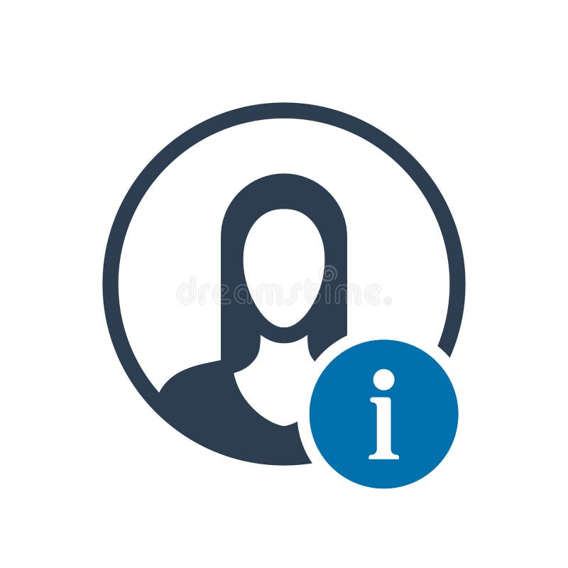 Ícone do Avatar, ícone dos povos com sinal da informação Ícone do Avatar e aproximadamente, FAQ, ajuda, símbolo da sugestão ilustração do vetor Ícone do Avatar, ícone dos povos com sinal da informação Ícone do Avatar e aproximadamente, FAQ, ajuda, símbolo da sugestão ilustração do vetor