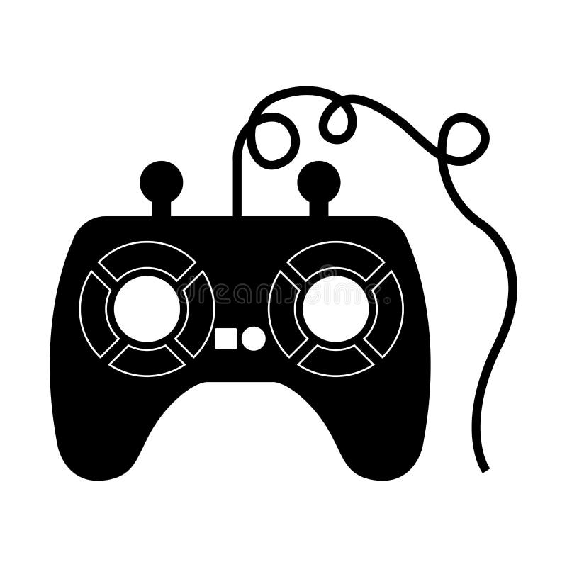 Ícone do controle do videogame ilustração do vetor Ícone do controle do videogame ilustração do vetor
