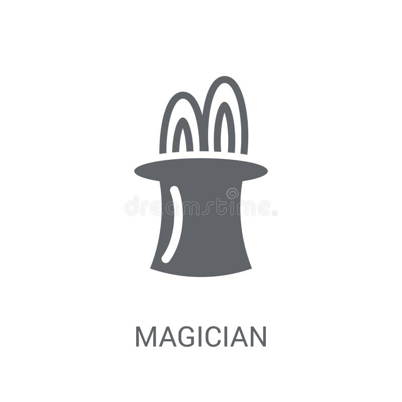 Ícone do mágico ilustração do vetor