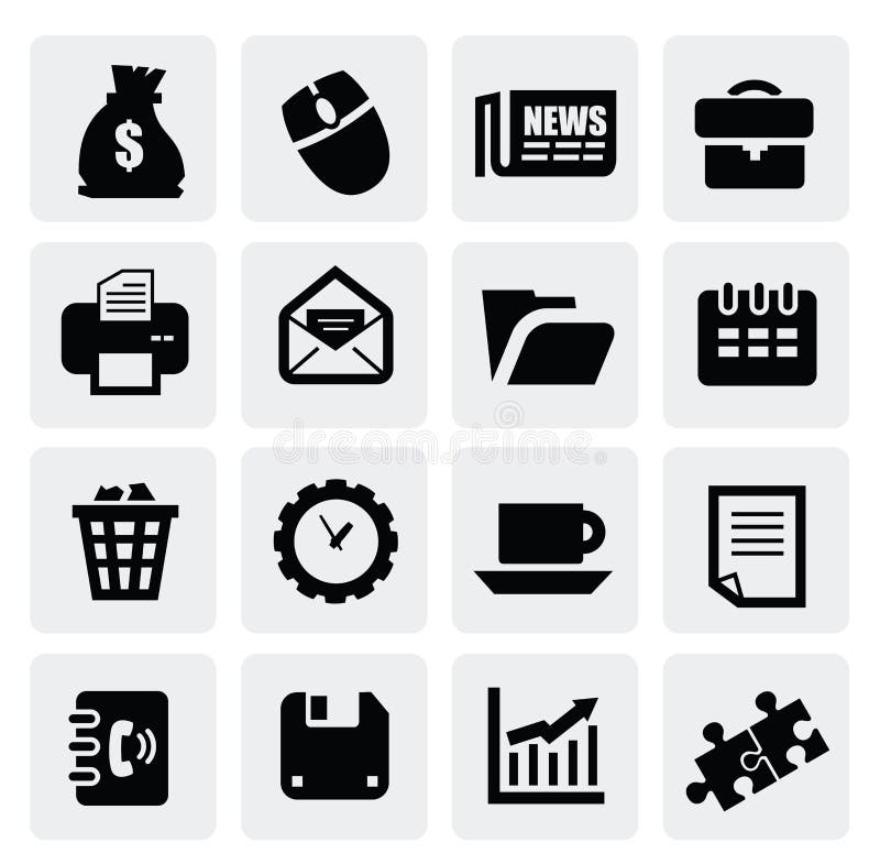 Ícone de negócios ilustração royalty free