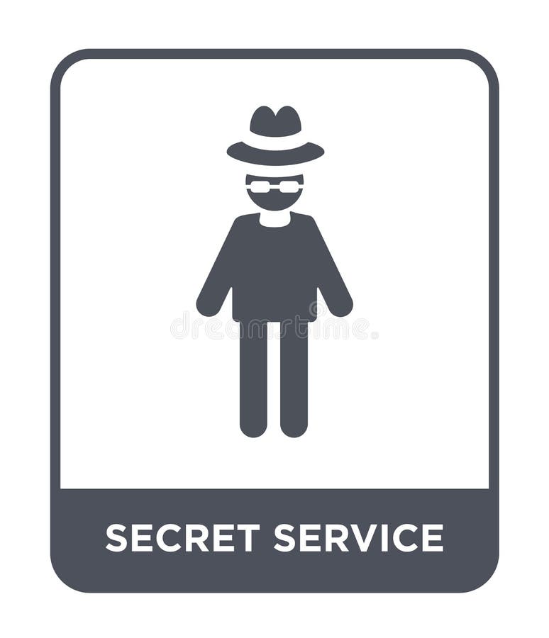 ícone do serviço secreto no estilo na moda do projeto ícone do serviço secreto isolado no fundo branco ícone do vetor do serviço ilustração royalty free ícone do serviço secreto no estilo na moda do projeto ícone do serviço secreto isolado no fundo branco ícone do vetor do serviço ilustração royalty free