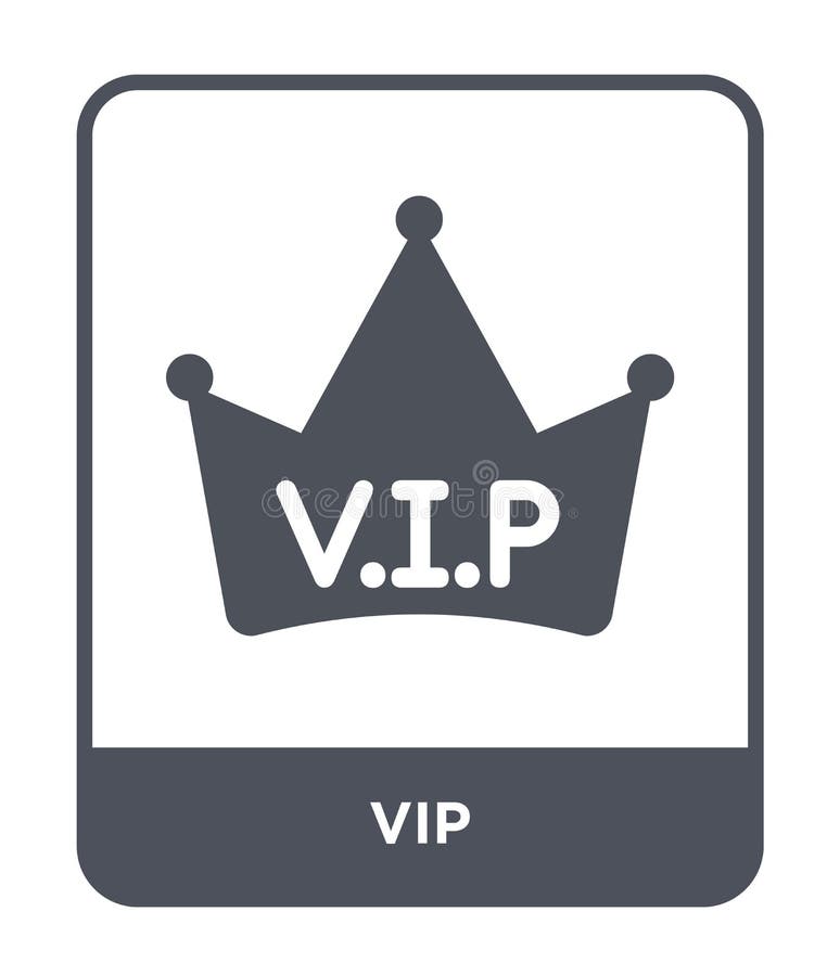 ícone do vip no estilo na moda do projeto ícone do vip isolado no fundo branco símbolo liso simples e moderno do ícone do vetor d ilustração stock ícone do vip no estilo na moda do projeto ícone do vip isolado no fundo branco símbolo liso simples e moderno do ícone do vetor d ilustração stock