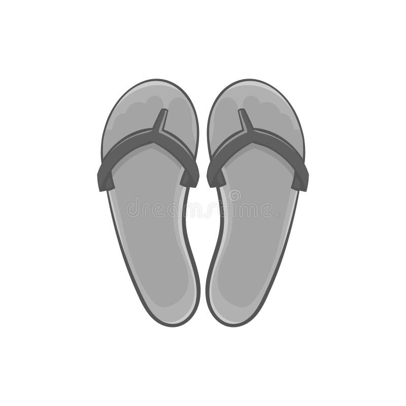 Ícone dos falhanços de aletas, estilo monocromático preto ilustração stock Ícone dos falhanços de aletas, estilo monocromático preto ilustração stock