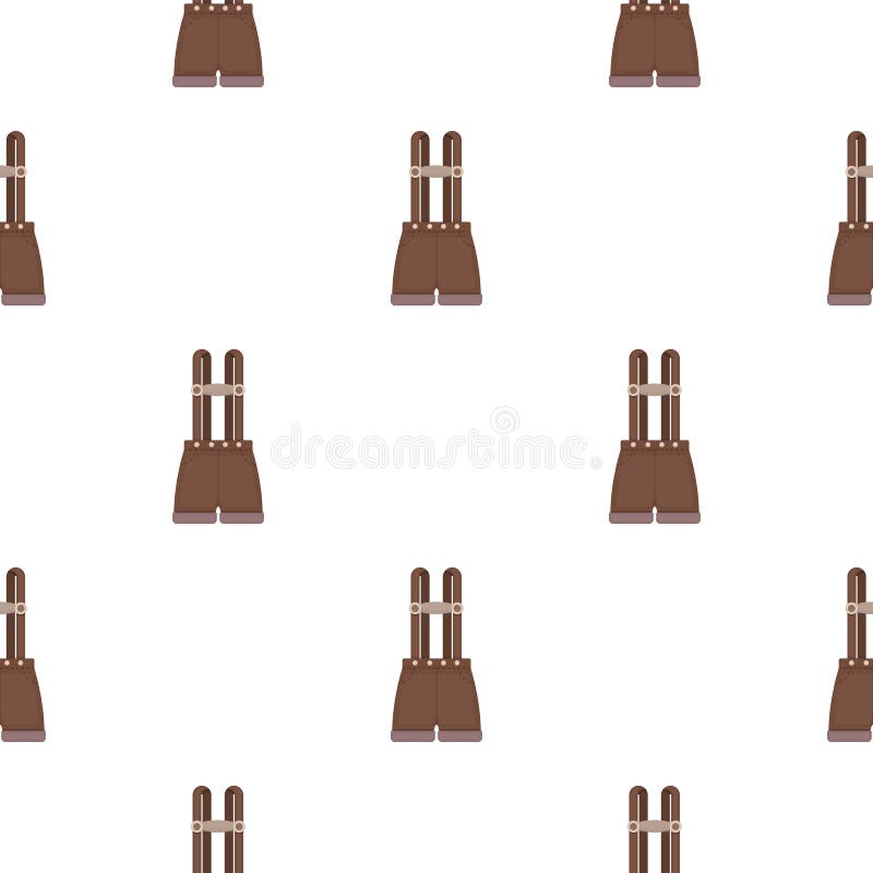 Ícone dos Lederhosen no estilo dos desenhos animados isolado no fundo branco Ilustração do vetor do estoque do teste padrão de Ok ilustração stock Ícone dos Lederhosen no estilo dos desenhos animados isolado no fundo branco Ilustração do vetor do estoque do teste padrão de Ok ilustração stock