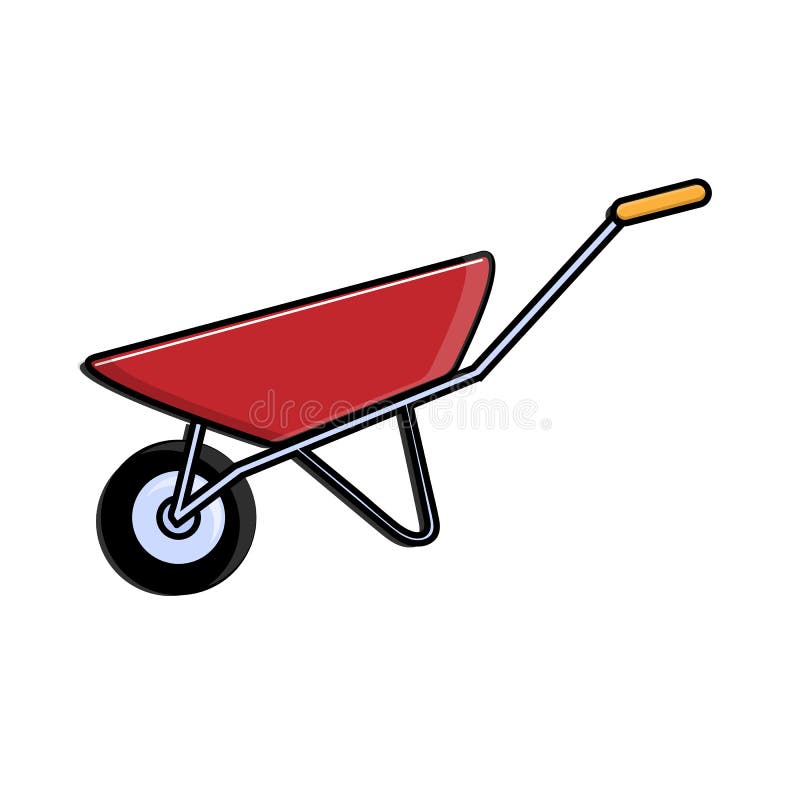 Ícone guindaste-azul da construção do carro manual da um-roda com a uma roda pretendida para o transporte de cargas pesadas, cons ilustração royalty free Ícone guindaste-azul da construção do carro manual da um-roda com a uma roda pretendida para o transporte de cargas pesadas, cons ilustração royalty free