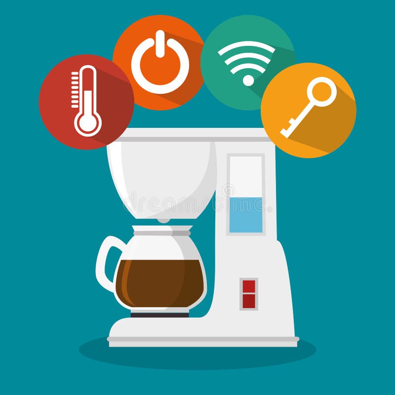 ícone isolado tecnologia do smarthome ilustração royalty free ícone isolado tecnologia do smarthome ilustração royalty free
