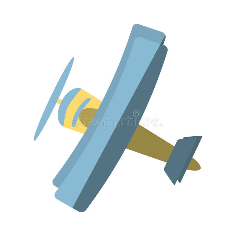 Ícone isolado voo do veículo do avião ilustração do vetor Ícone isolado voo do veículo do avião ilustração do vetor