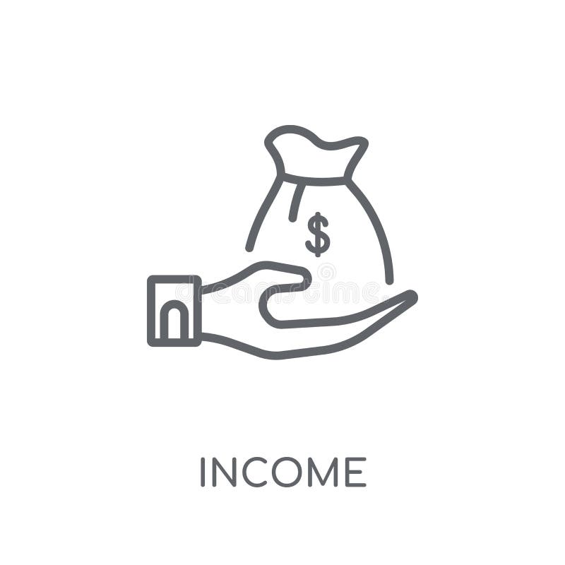 Ícone linear da renda Conceito moderno do logotipo da renda do esboço no branco ilustração stock Ícone linear da renda Conceito moderno do logotipo da renda do esboço no branco ilustração stock