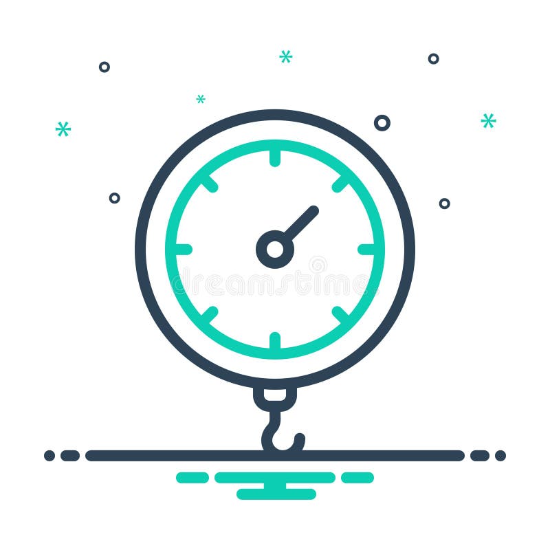 Mix icon for Weight, ponderosity, sinker, stowage, pressure,  heft and meterage. Mix icon for Weight, ponderosity, sinker, stowage, pressure,  heft and meterage