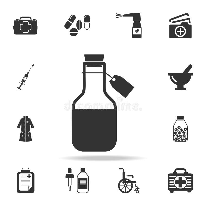 Ícone médico do álcool Grupo detalhado de ilustração do elemento da medicina Projeto gráfico da qualidade superior Um dos ícones ilustração stock Ícone médico do álcool Grupo detalhado de ilustração do elemento da medicina Projeto gráfico da qualidade superior Um dos ícones ilustração stock