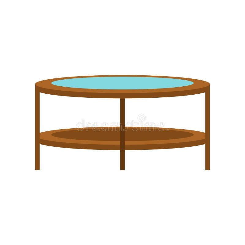 Ícone redondo do trampolim, estilo liso ilustração do vetor