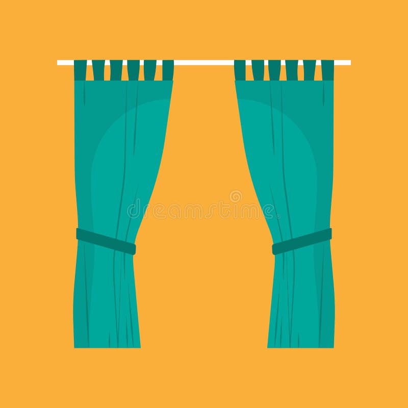 Ícone verde do vetor da fase do estilo da decoração de matéria têxtil dos urtains do ¡ de Ð Seda luxuosa da tela de pano liso int ilustração do vetor Ícone verde do vetor da fase do estilo da decoração de matéria têxtil dos urtains do ¡ de Ð Seda luxuosa da tela de pano liso int ilustração do vetor