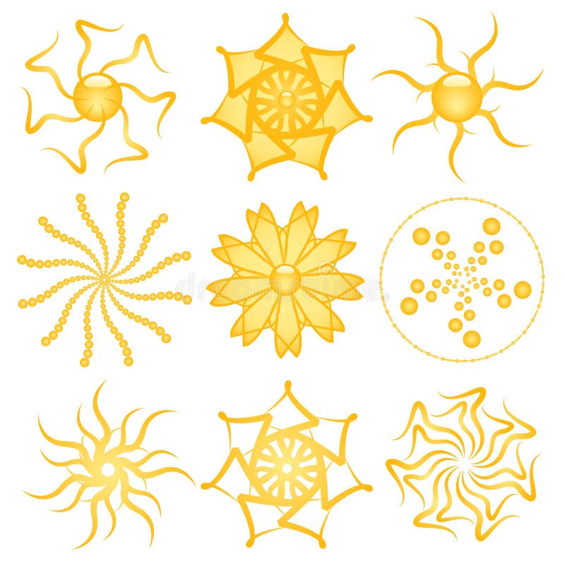 Ícones ilustração do vetor