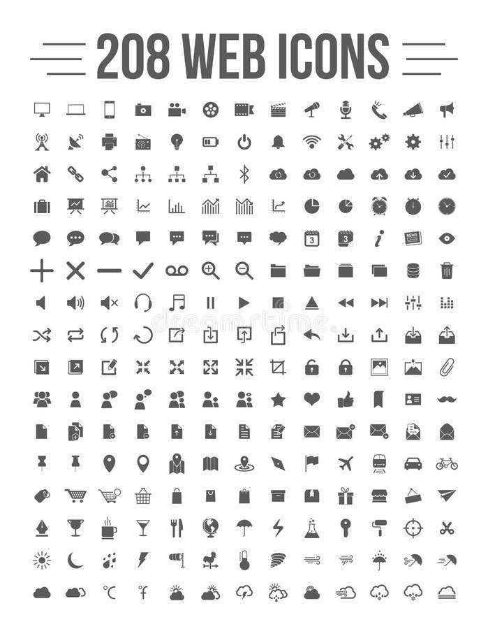Ícones da Web Ícones da Web