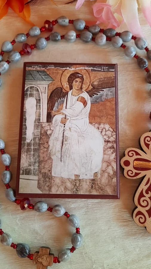 ícono de gabriel arcángel de arcángel de oraciones ortodoxas