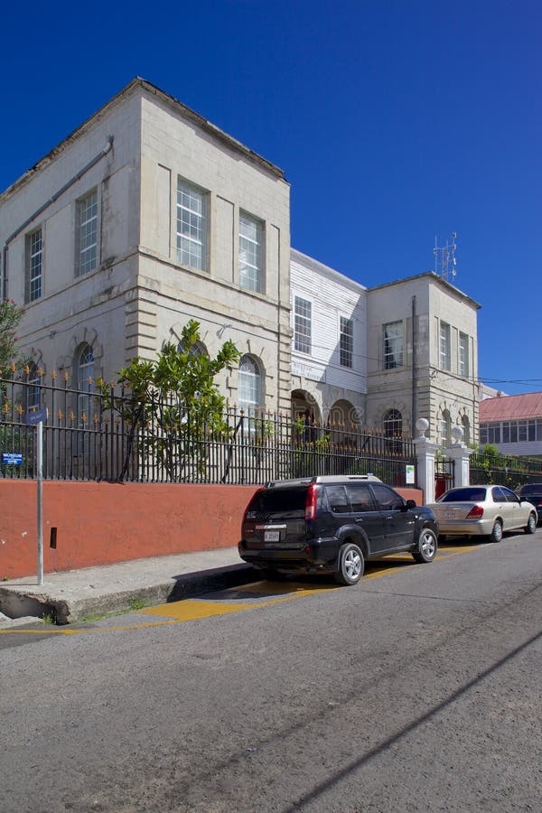 Índias Ocidentais, as Caraíbas, Antígua, St Johns, museu de Antígua & de Barbuda imagem de stock Índias Ocidentais, as Caraíbas, Antígua, St Johns, museu de Antígua & de Barbuda imagem de stock