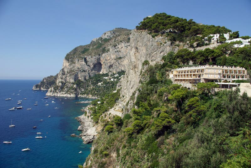 Île de Capri - Italie image libre de droits Île de Capri - Italie image libre de droits