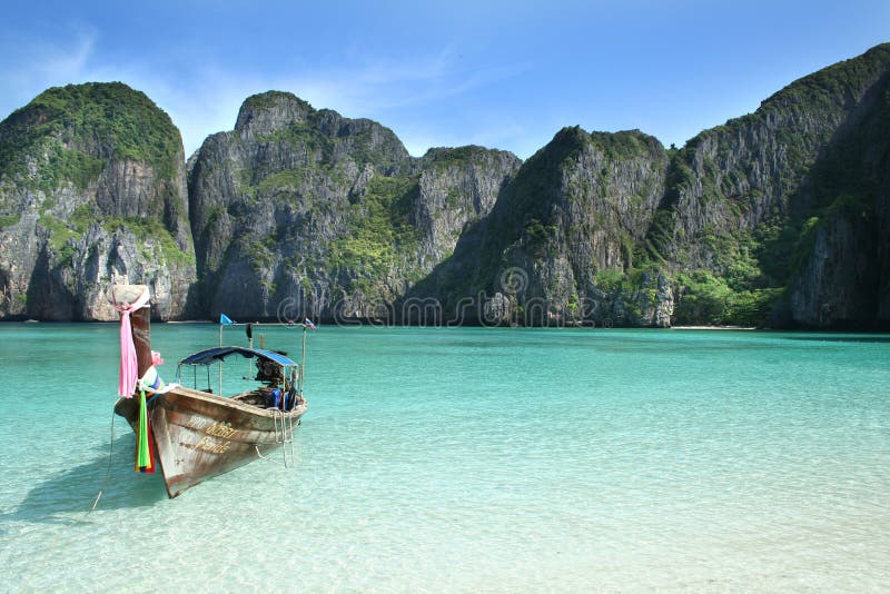 Île de phi Leh de phi image libre de droits Île de phi Leh de phi image libre de droits