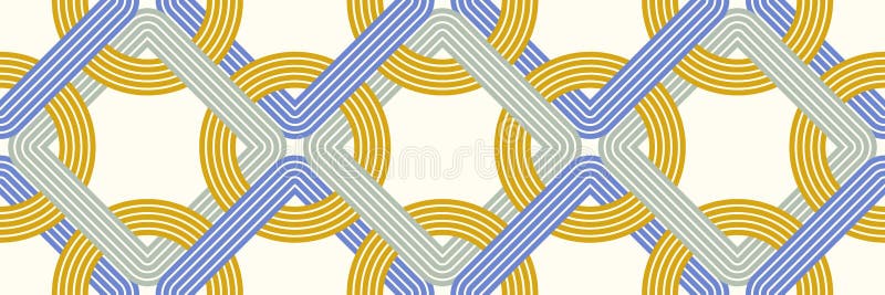 înclinare minimă a grilei pentru proiectarea vectorului de tipar geometric fără sudură, în stil retrogradat. royalty free illustration