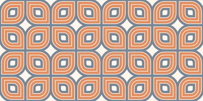 înclinare minimă a grilei pentru proiectarea vectorului de tipar geometric fără sudură, în stil retrogradat. vector illustration
